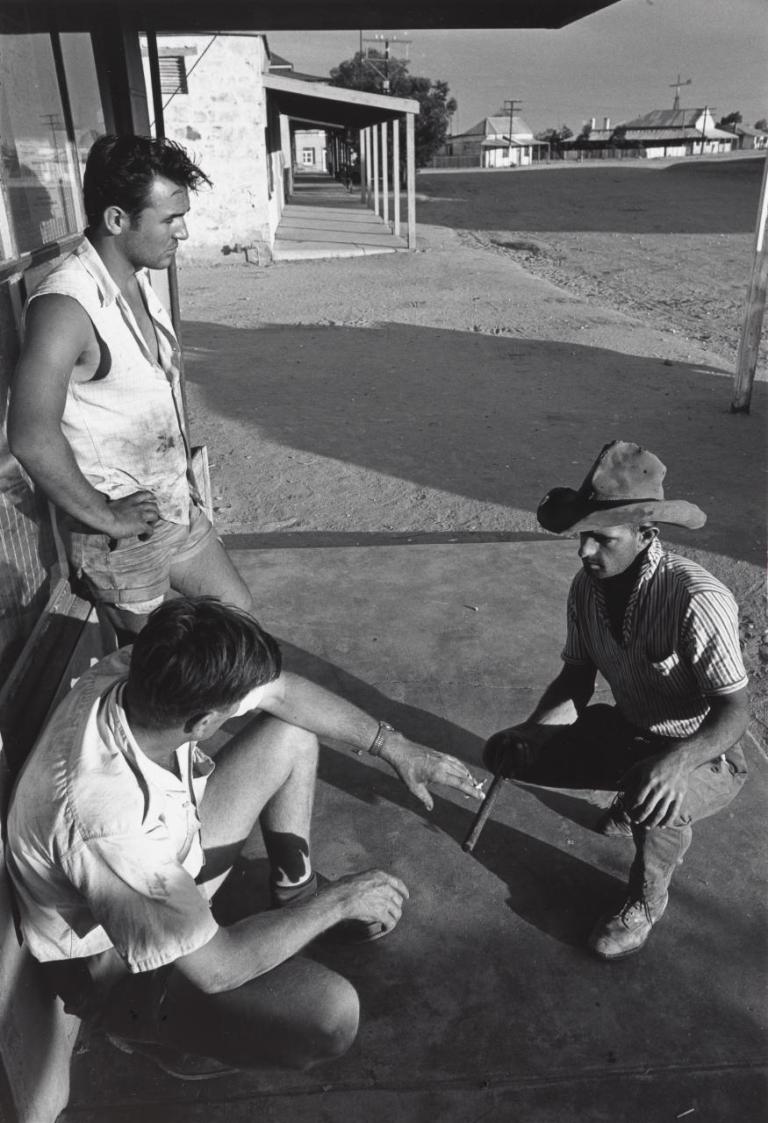 Saturday arvo - Tibooburra 1963; printed (c. 1991). Jeff CARTER