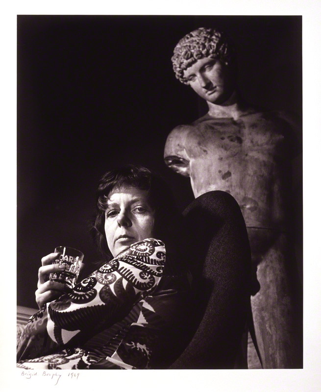 NPG P1045; Brigid Antonia Brophy by Jorge ('J.S.') Lewinski