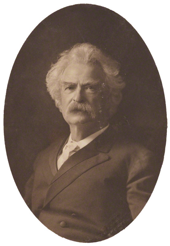 NPG P1700(84a); Mark Twain by Henry Walter ('H. Walter') Barnett