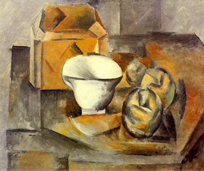 pablo-picasso-still-life-cabinet-fruit-dish-cup-1909
