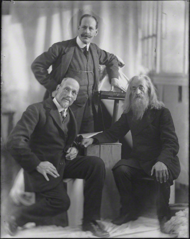 NPG x81782; Tom Roberts; Henry Walter ('H. Walter') Barnett; Louis de Rougemont by Henry Walter ('H. Walter') Barnett