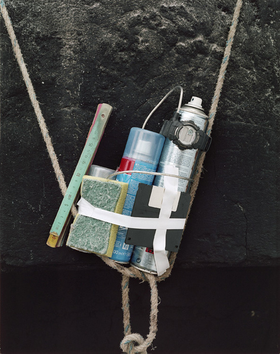 Petros Efstathiadis (2012) from series Bombs