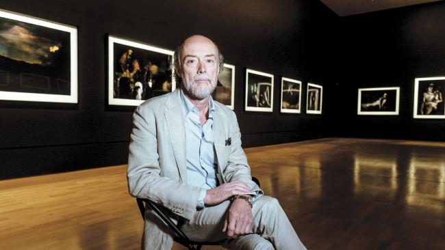 Bill Henson in Melbourne. Picture- Luis Enrique Ascui