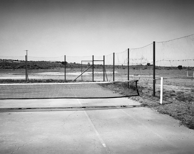 Jane Brown - Outback tennis court White Cliffs, New South Wales, 2014 :16
