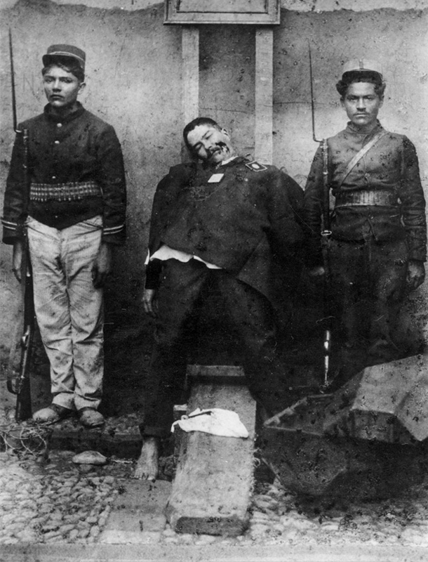 Benjamin de la Calle (n.d.) Last public execution.