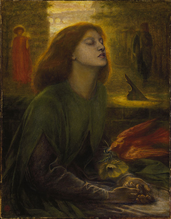 Dante_Gabriel_Rossetti Beata_Beatrix,_1864-1870