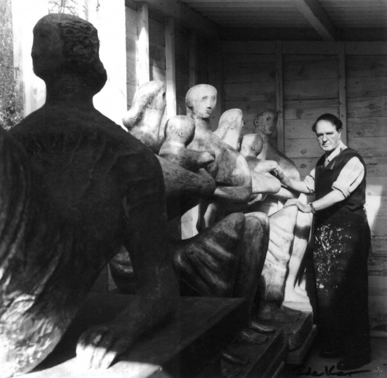 NPG x13791; Henry Moore by Ida Kar