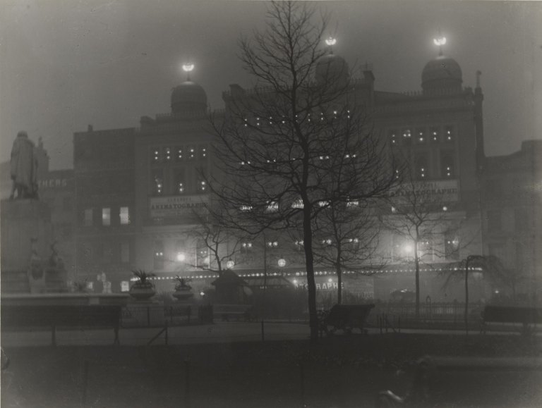 Paul Martin The Alhambra, London, by Night 1895