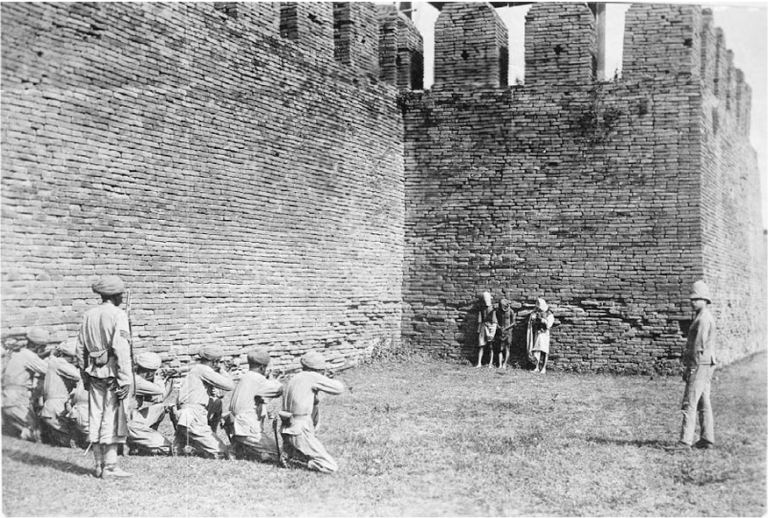 Willoughby Wallace Hooper, Execution at Mandalay, January 15, 1886