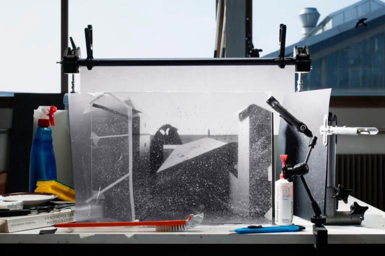 CORTIS &amp; SONDEREGGER Making of La cour du domaine du Gras“ (by Joseph Nicéphore Niépce, 1826) 2012