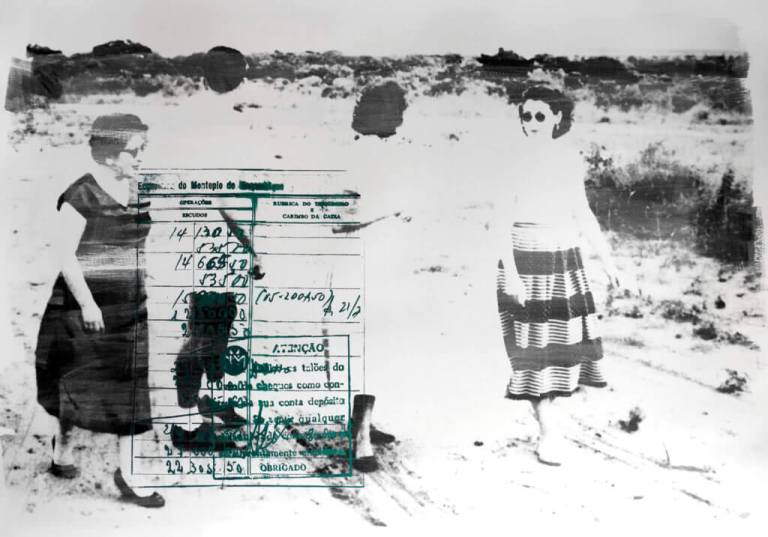 DÉLIO JASSE The Lost Chapter- Nampula, 1963 2016 The Lost Chapter- Nampula, 1963 70 x 100cm Photographic emulsion and screen print on Fabriano paper