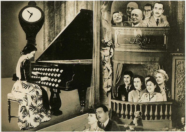 Grete Stern, “Dream No. 18, Café Concert” (1948)