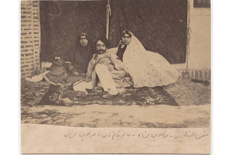 Qajar_King_Naseroddin-Shah_Wives_Aliya_Khanoom_Shamseddin