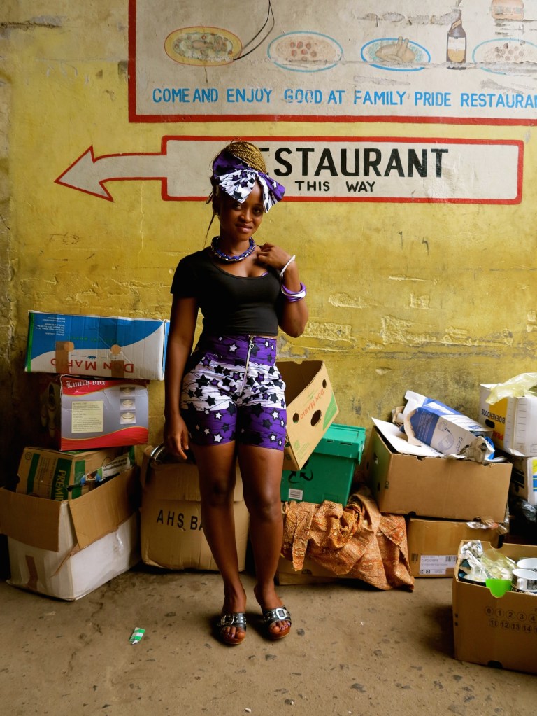 Single mum, bar woman, head of her household and all-round baller, Mariama is one of the first people I photographed on the blog