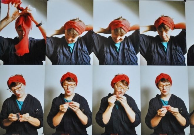 Jo Spence ('Photo Therapy- My Mother as a War Worker', 1986_2