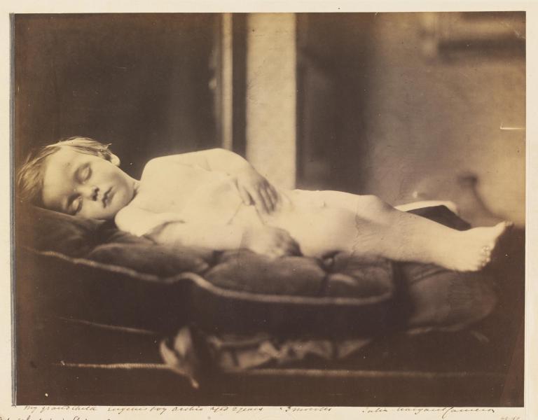 Julia Margaret Cameron My grandchild, Eugene's boy Archie, aged 2 years, 3 months
