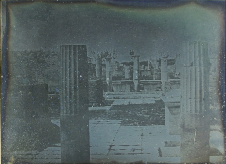 Alexander John Ellis Pompeii. The Basilica 1841, 12 May Daguerreotype National Science and Media Museum