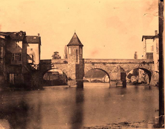 Louis-Adolphe Humbert de Molard Bar-le-Duc- pont Notre-Dame sur l'Ornain 1847 Digital positive, from paper negative 18.2 x 23.6 cm Musée d'Orsay