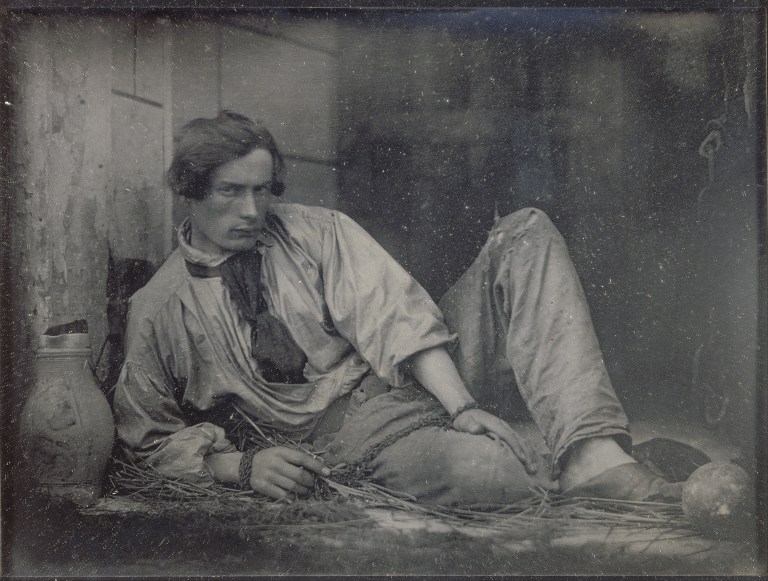 Louis Adolphe Humbert de Molard Louis Dodier en prisonnier, 1847 Louis Dodier as a prisoner, 1847 Object type Photograph Date 1847 Medium daguerreotype 110 mm 150 mm (5.91 in). Musée d