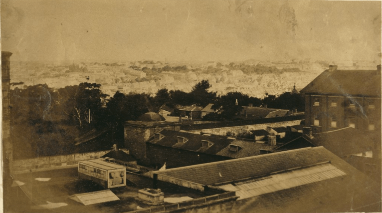 From the roof of the Mint Office