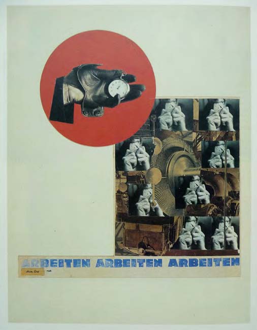 Alice Lex-Nerlinger, Arbeiten Arbeiten Arbeiten, Variante I, 1928