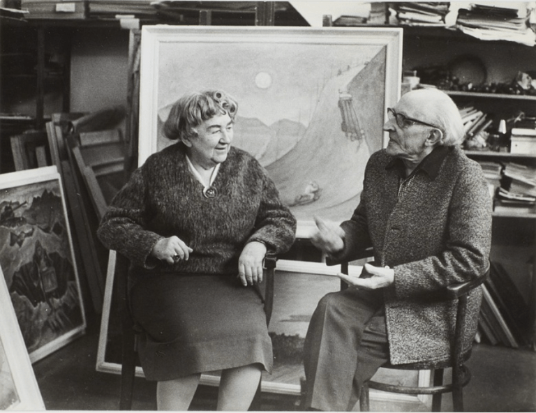 Barbara Morgenstern (n.d.) Oskar Nerlinger und Alice Lex-Nerlinger