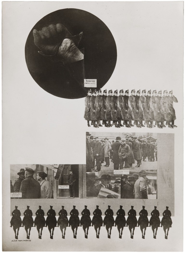 Lex-Nerlinger, Alice Aussperrung 1929 Gelatin silver print  20.5 x 14.9 cm