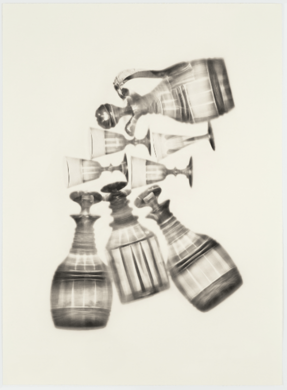 Cornelia Parker Fox Talbot's Articles of Glass (all that are left), 2016 Polymer photogravure etching on Fabriano Tiepolo Bianco 290gsm paper 56.3 × 77.3 cm