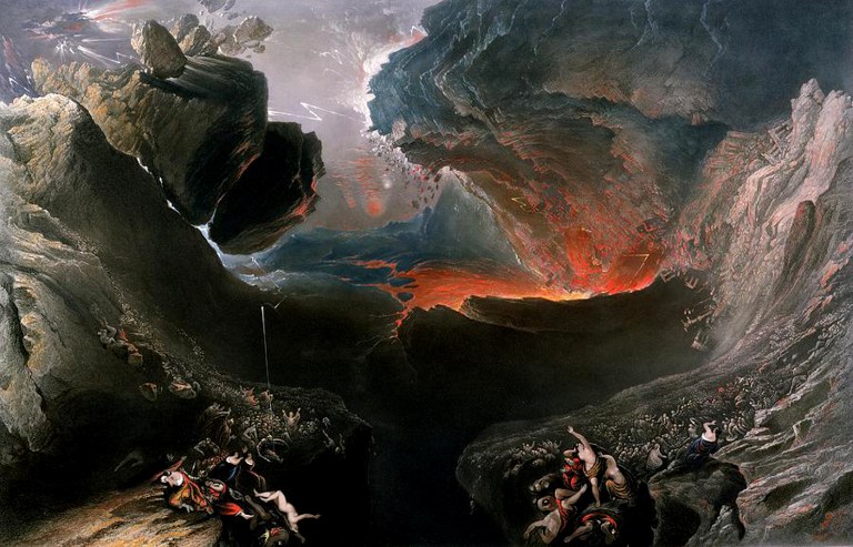“The Great Day of His Wrath” by John Martin