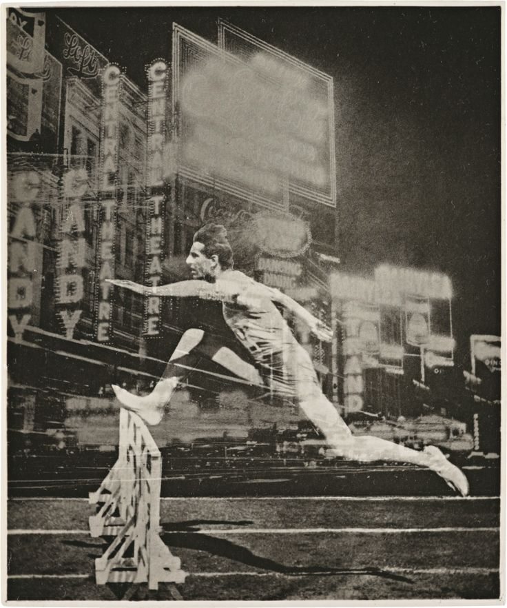 el lissitzky - runner in the city, 1926.