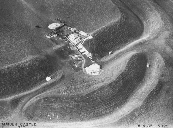 Excavations of Site F, East Entrance, taken 8 Sept 1935