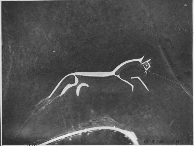 George Allen Uffington, Oxfordshire 1933, 10 May Black and white photograph Ashmolean Museum