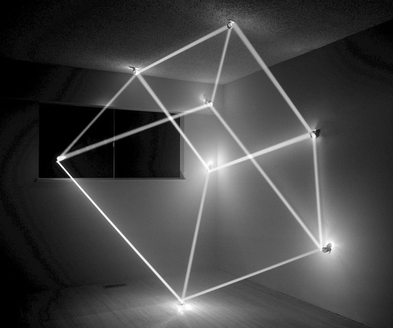 Thought form (Cube)« 2011, archival print on fibre paper, 102 x 127 cm
