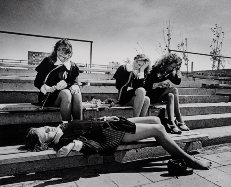 VACLOVAS STRAUKAS Paskutinis skambutis 1978, 50 x 60 cm