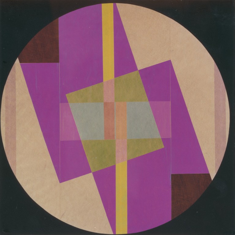 Räumliche Strukturen I. 1979. Chromogenic print on Kodak paper. 20,5 x 20,7 cm