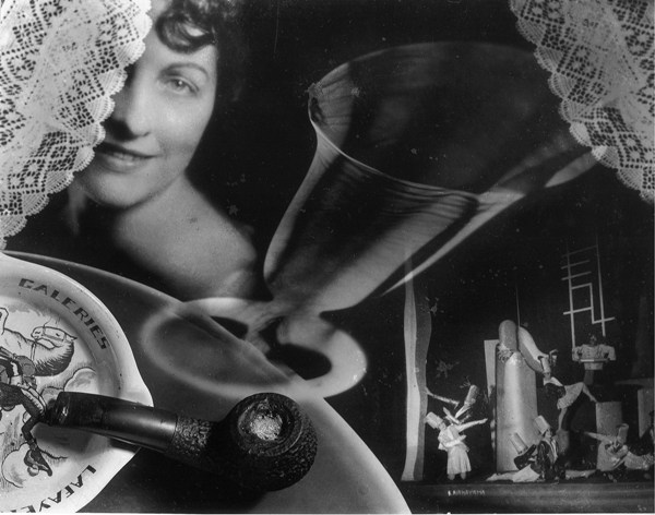 Untitled (Pipe, Glass, and Dance) 1932 (printed later) Gelatin Silver Print 23.0x29.0cm
