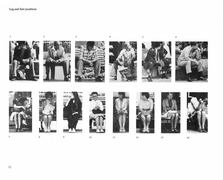 leg and feet posiitons, sitting