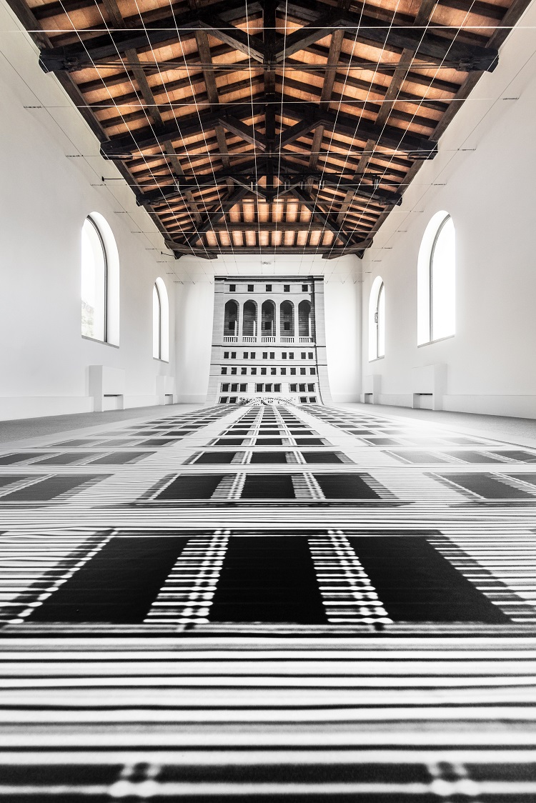 Exhibition view Bettina Pousttchi. Metropolitan Life at the Museum Nivola © Ph. Cédric Dasesson