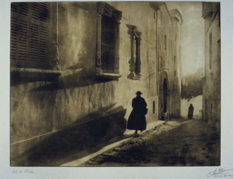 Sol de Tarde Bromoil 40 x 51