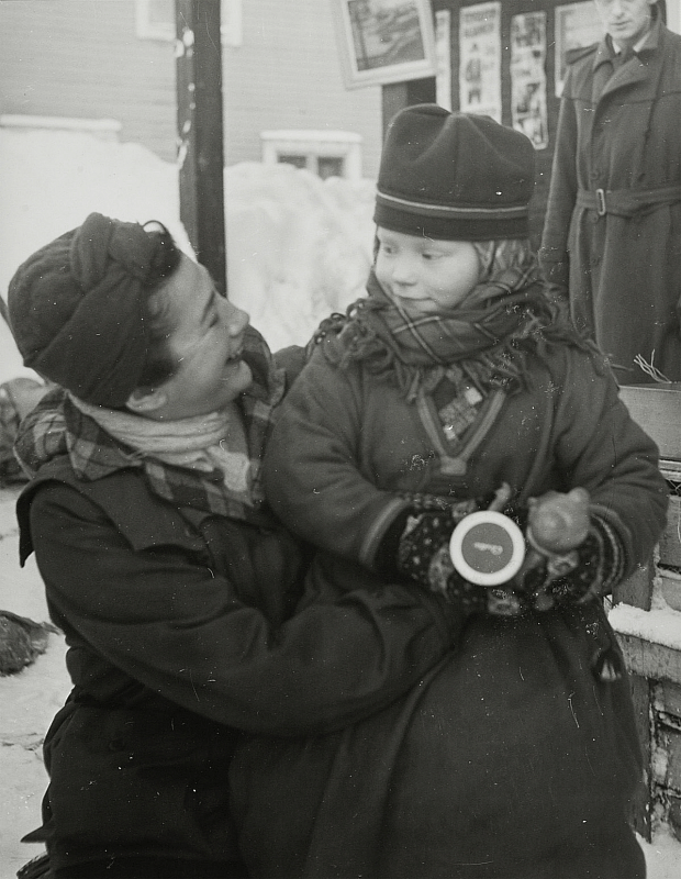Anna Riwkin och Elle Kari, ca 1949 Anna Riwkin and Elle Kari