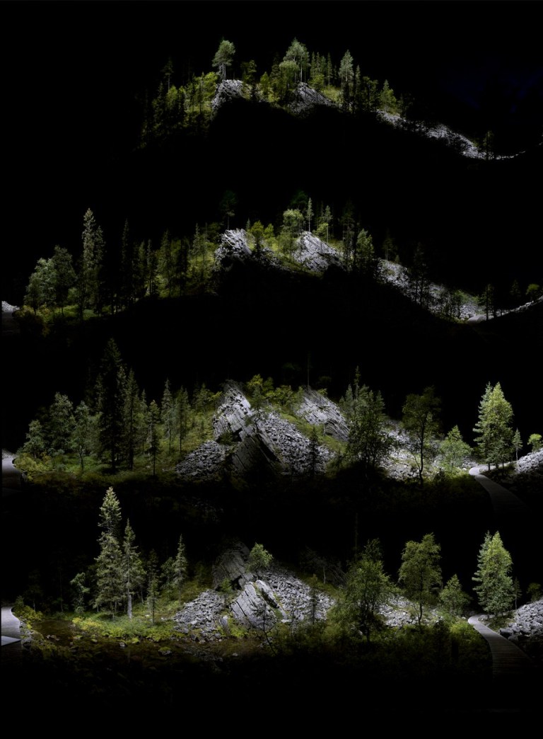 Isokuru Gorge, exploded view 2015