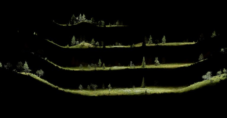 Knolls, Pallas Fell – exploded view, 2016