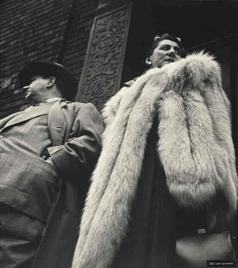 Woman in fur, 1950–1959