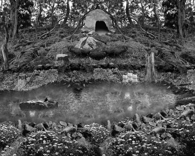 Untitled (So he mixed arsenic with half the flour and a raging thirst was created), 2018, 80 x 100 cm, inkjet on cotton rag. Edition of 5 (+2 AP)