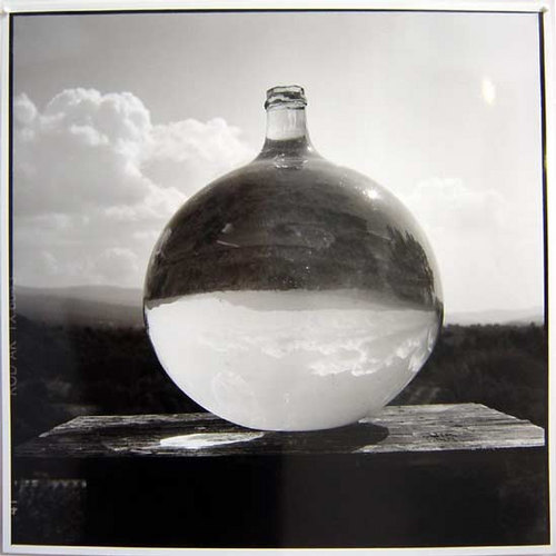 Bill Culbert Bonbonne with Landscape, France, 2002 silver gelatin prints 40.5 × 40.5cm Edition of 25