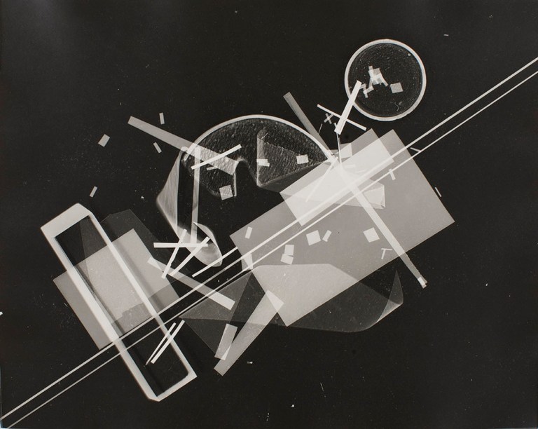 Untitled, 1930-40 Gelatin Silver Print, Photogram 9 7:8 x 7 3:4 inches (25.1 x 19.7 cm) Collection- Saint Louis Art Museum, Missouri. Museum Shop Fund (1984).