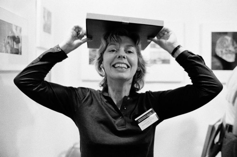 G.B. ENGLAND. Sue Davies director of the Photographer's Gallery. 1980.