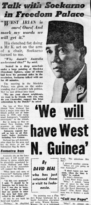 1960 OCT - SUN-HERALD - SOEKARNO
