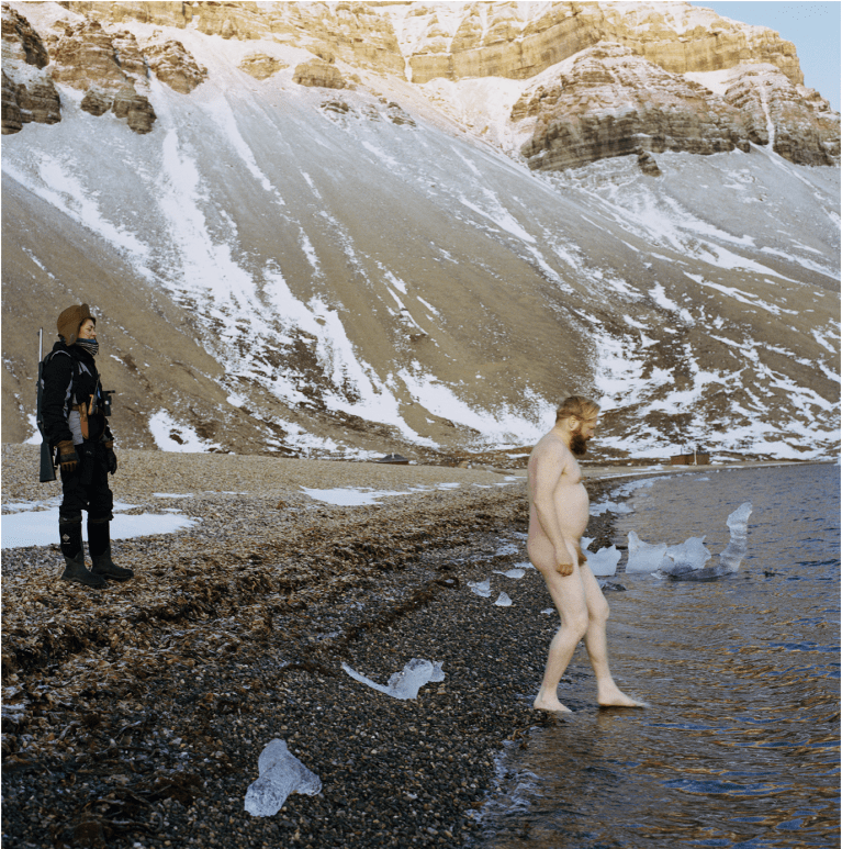 Bjonahamna 2019 from the series High Arctic chromogenic print 120.0 x 120.0 cm