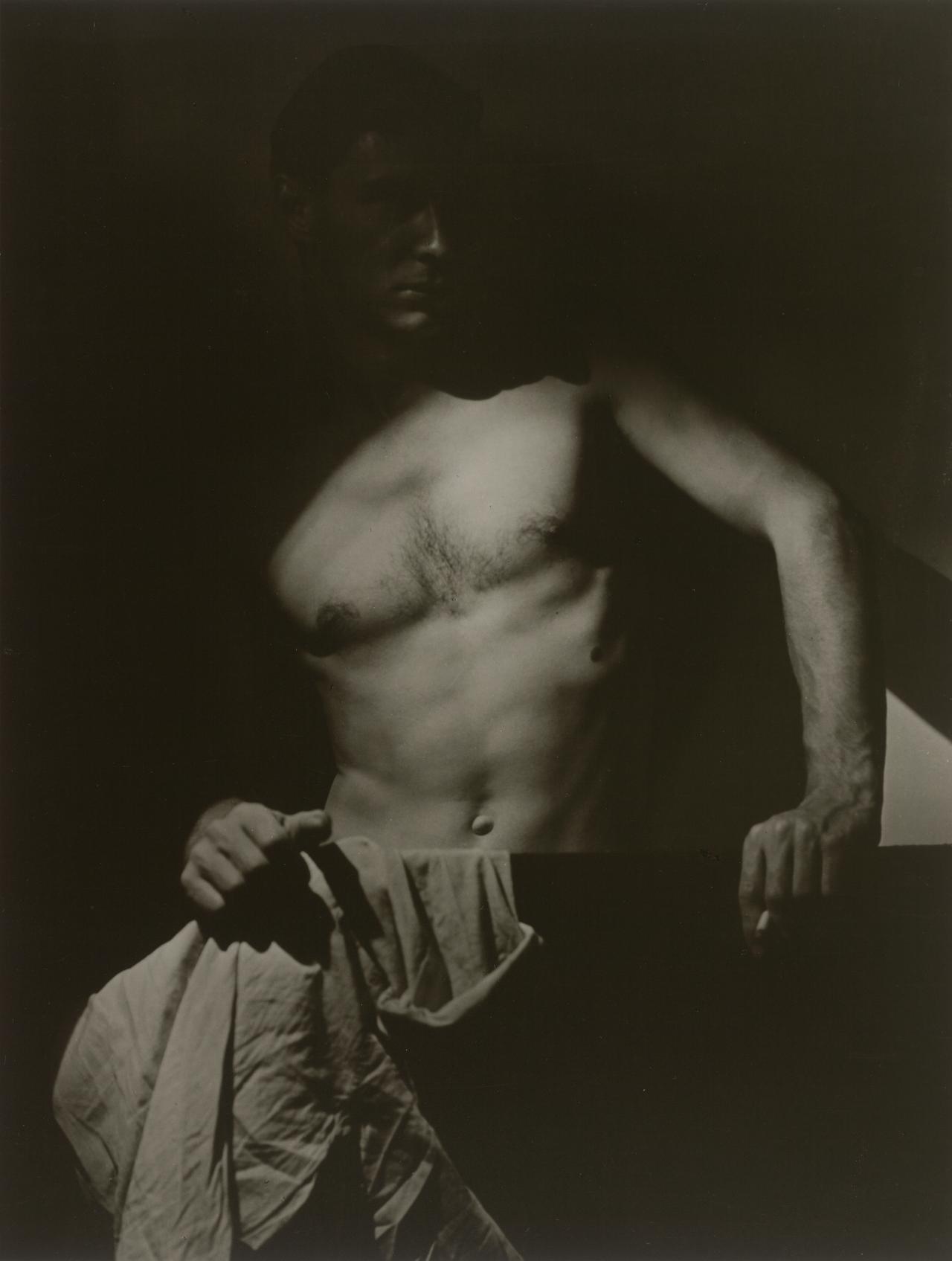 Max after surfing (1939); printed (1998) NGV